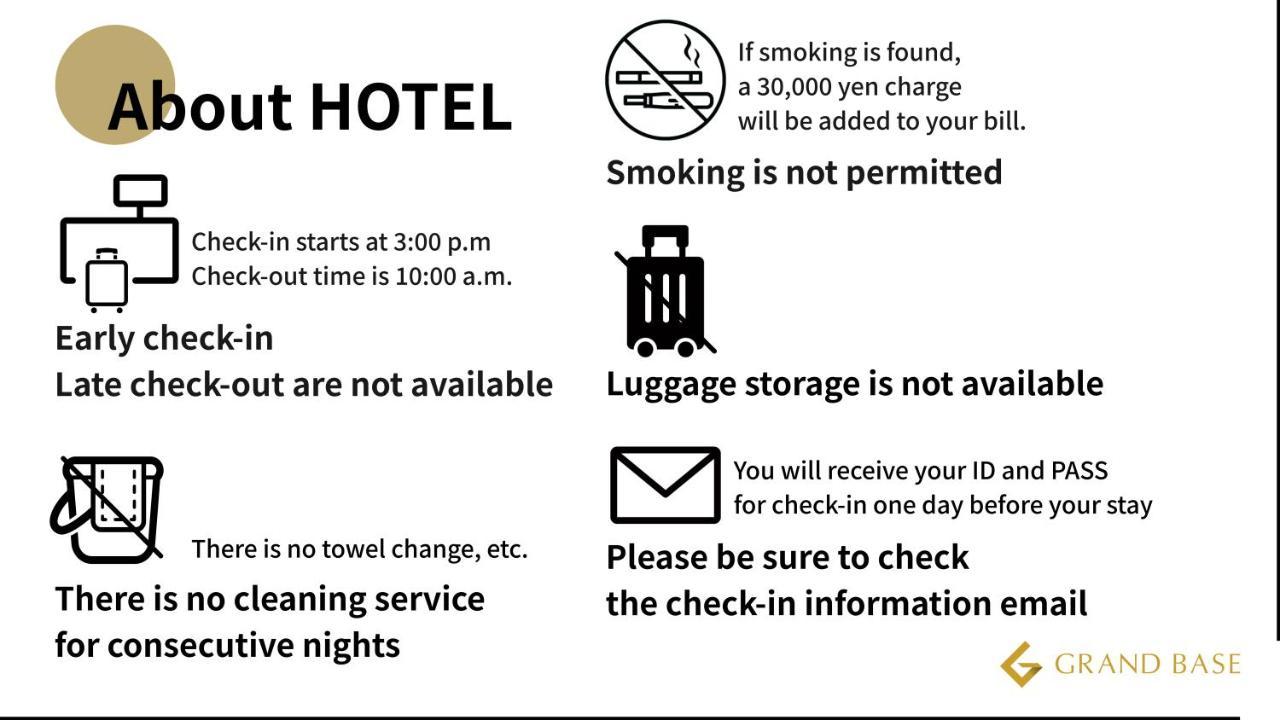 แกรนด์ เบส ฮากาตะซิตี้ Aparthotel ฟูกุโอกะ ภายนอก รูปภาพ