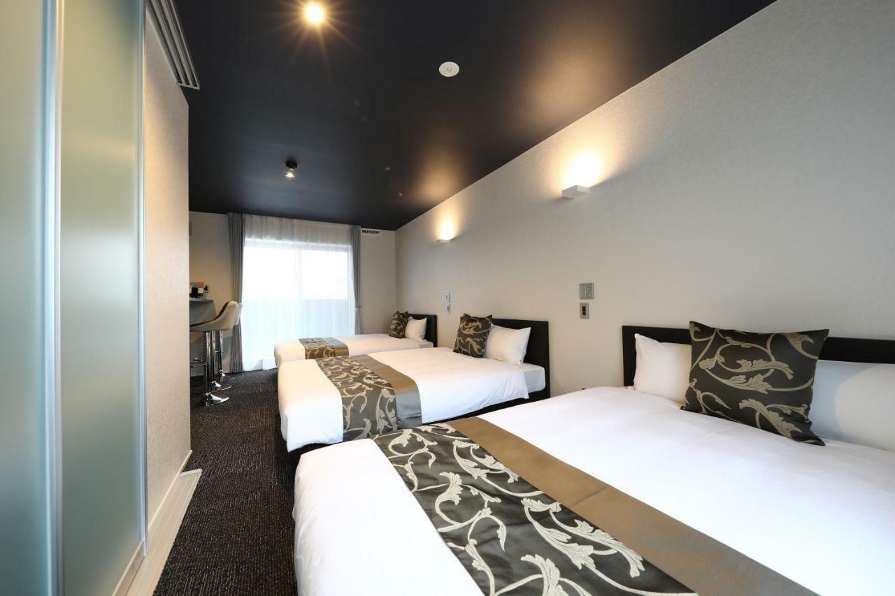 แกรนด์ เบส ฮากาตะซิตี้ Aparthotel ฟูกุโอกะ ภายนอก รูปภาพ